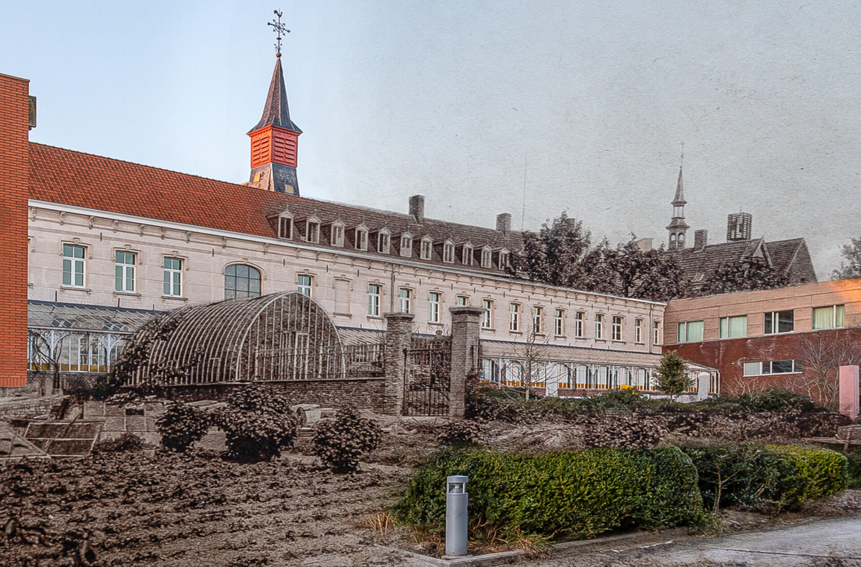 Les Serres Et Le Potager
